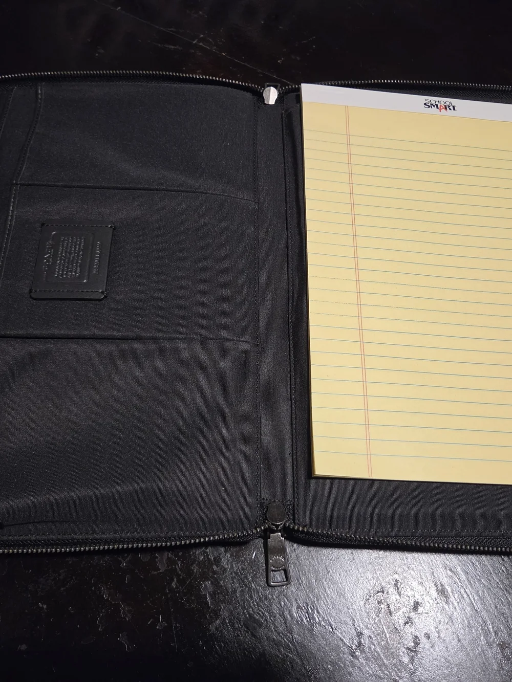Coach leather portfolio